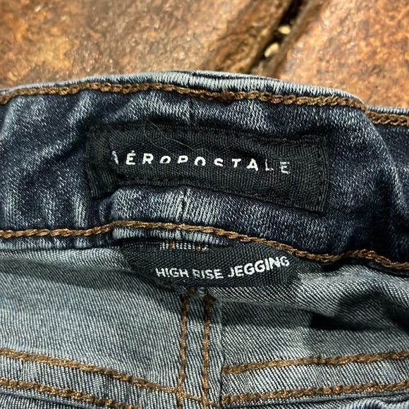 aeropostale dark skinny jeans short - Picture 3 of 3
